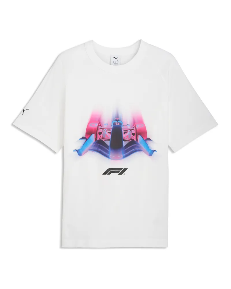 Puma T-shirt F1® dal taglio morbido da uomo, Accessori, Bianco White