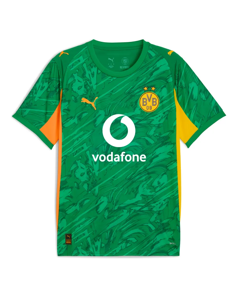 Puma Maglia da portiere a maniche corte Borussia Dortmund 25/26 da uomo, Accessori, Verde Green