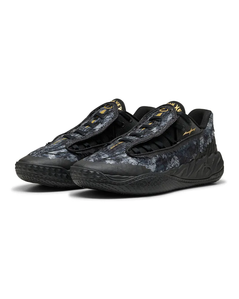 Puma Scarpe da basket MB.05 Lo Team unisex, Accessori, Nero Black