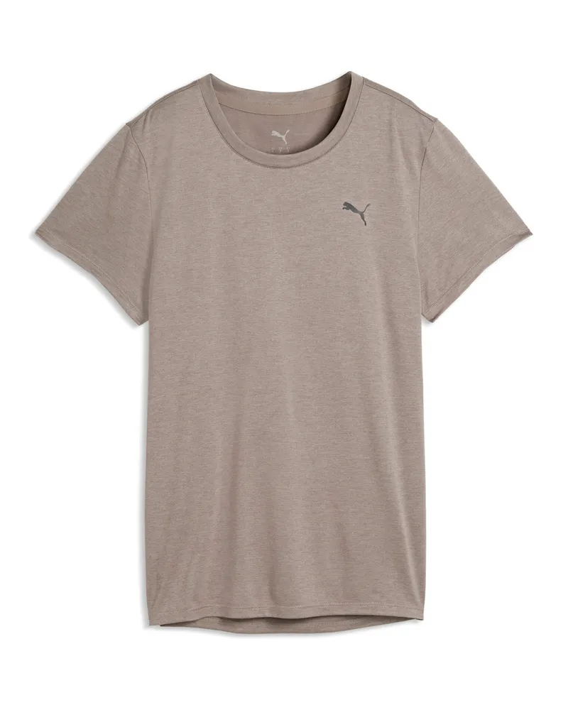 Puma T-shirt TAD ESSENTIALS Heather da donna, Abbigliamento, Beige Beige