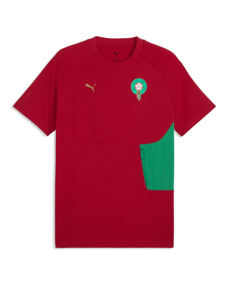 Puma T-shirt con taschino Marocco TECH da uomo, Accessori, Rosso Red