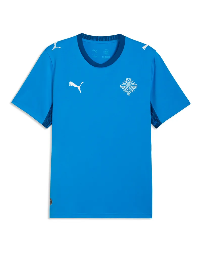 Puma Maglia Home Islanda 2026 da uomo, Accessori, Blu Blue