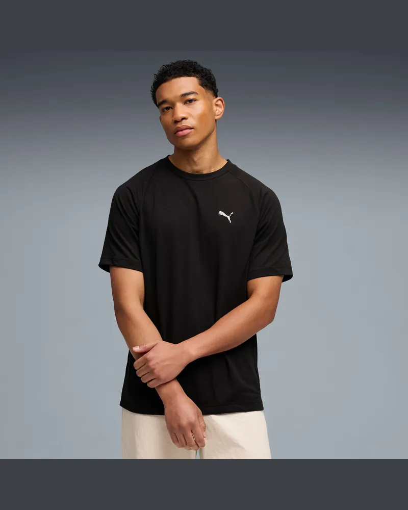 Puma T-shirt Evostripe da uomo, Accessori, Nero Black