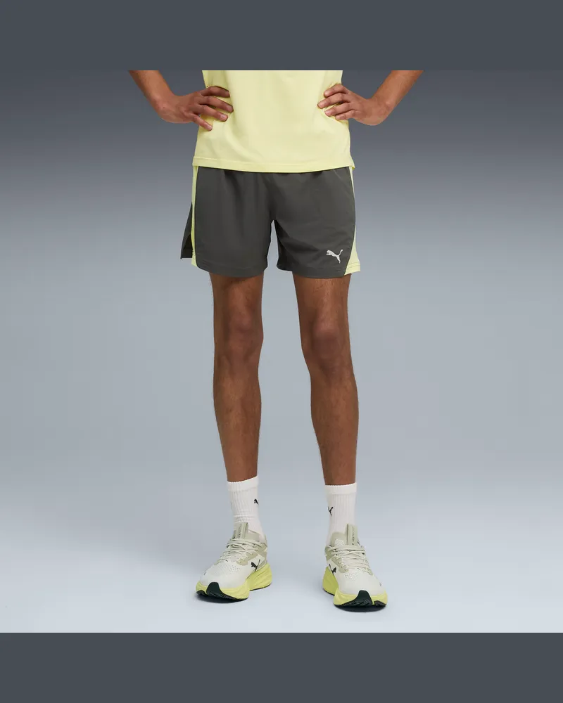 Puma Shorts da running VELOCITY 5" da uomo, Abbigliamento, Grigio Gray