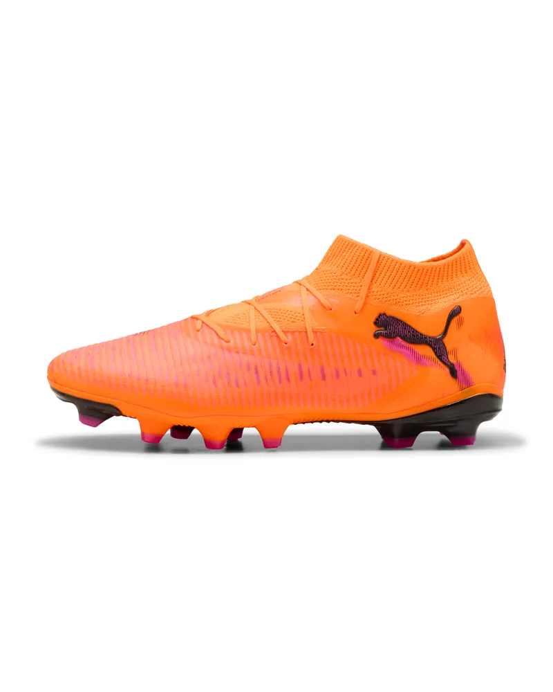 Puma Scarpe da calcio FUTURE 8 PRO FG/AG unisex, Scarpe, Arancione Orange