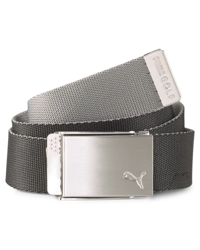 Puma Cintura da golf in tessuto reversibile uomo, Accessori, Nero Black