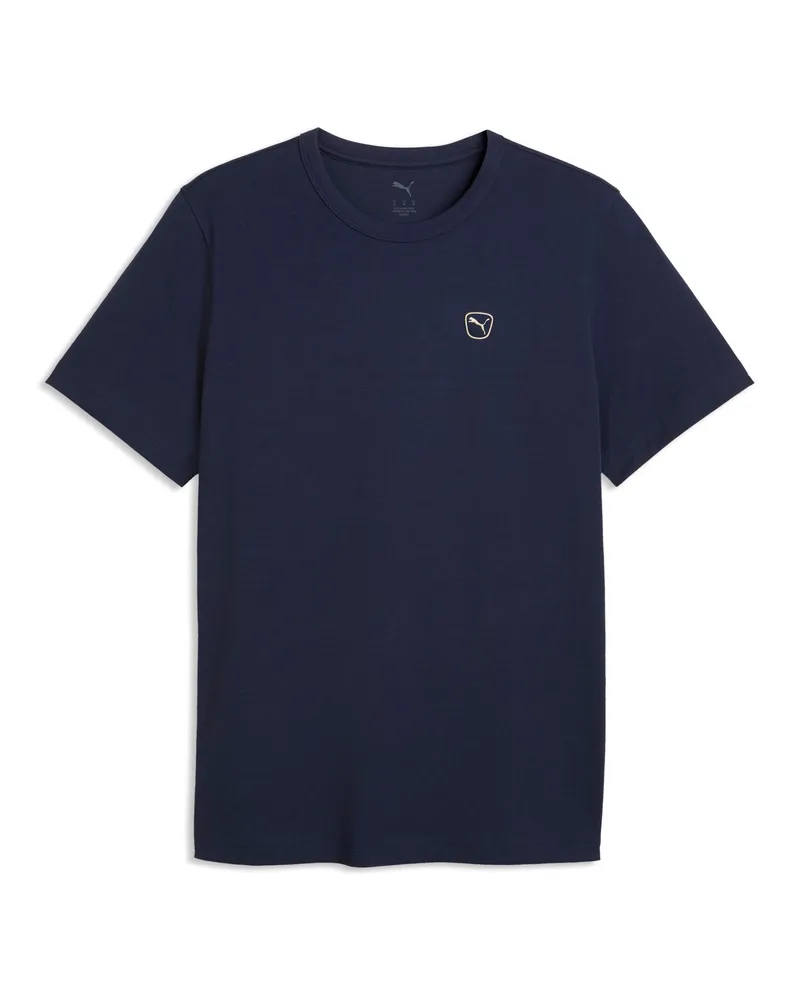 Puma T-shirt da uomo Essentials Elevated, Accessori, Blu Blue
