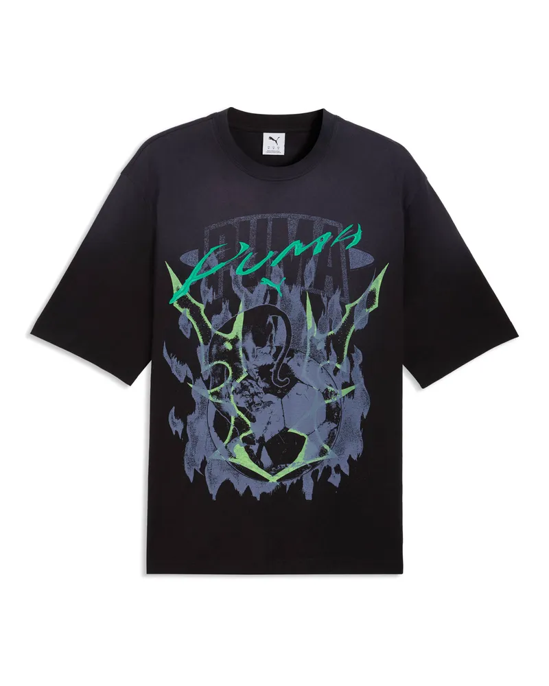 Puma T-shirt con grafica TECH-X da uomo, Accessori, Nero Black