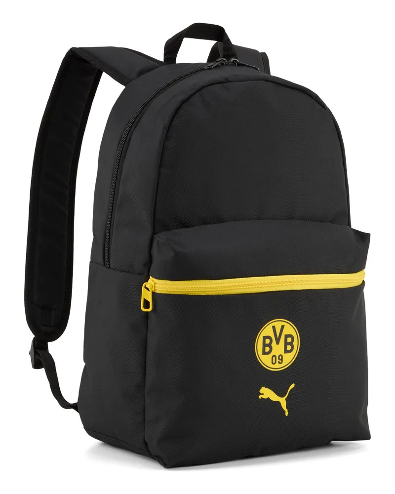 Puma Zaino Borussia Dortmund ftblEssentials da 22 litri, Accessori, Nero Black