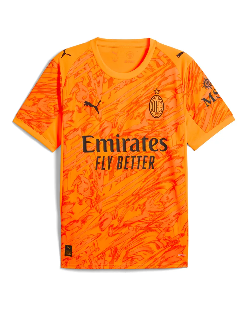 Puma Maglia da portiere AC Milan 25/26 da uomo, Accessori, Arancione Orange