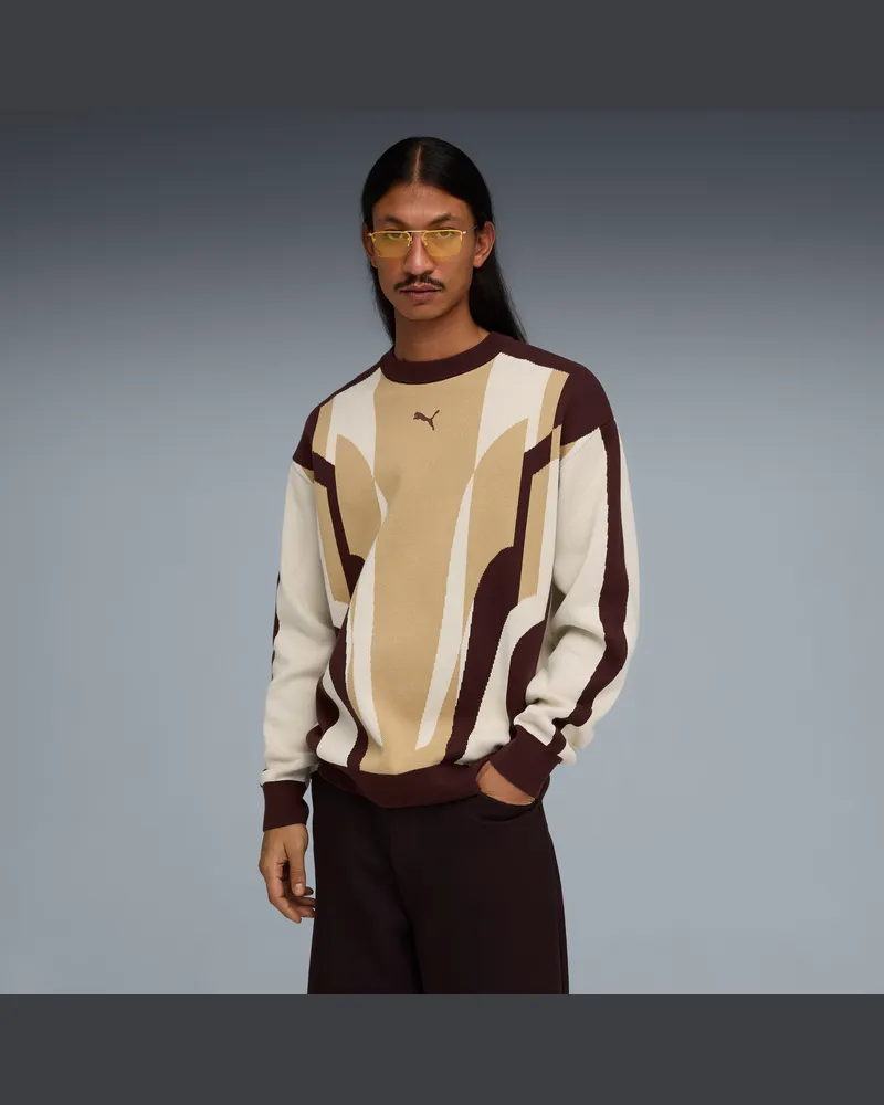 Puma Felpa T7 da uomo, Abbigliamento, Bianco White