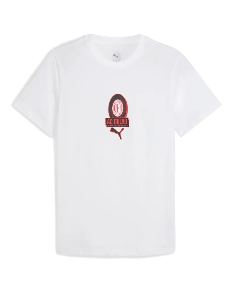 Puma T-shirt AC Milan FtblCulture da uomo, Accessori, Bianco White