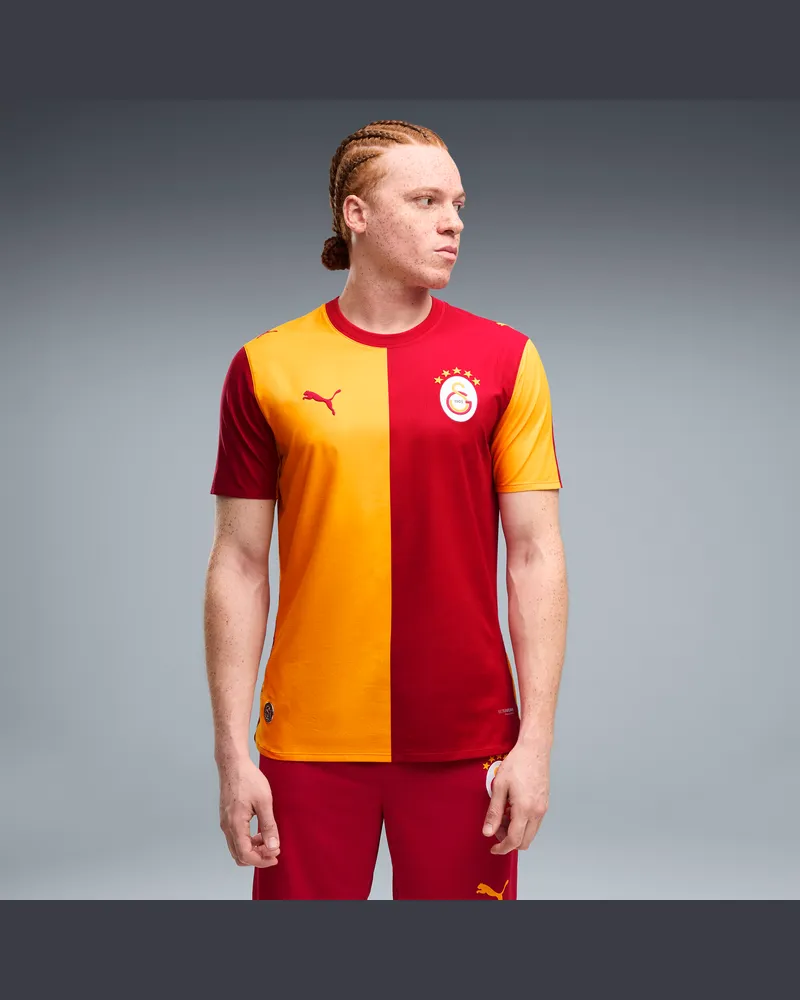 Puma Galatasaray S.K. Maglia Home Authentic 26/27 da uomo, Accessori, Rosso Red