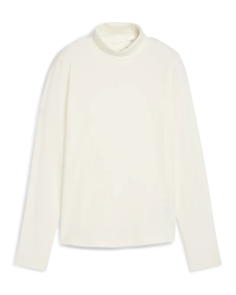 Puma Maglia da golf a maniche lunghe Charlotte Modalon da donna, Accessori, Bianco White