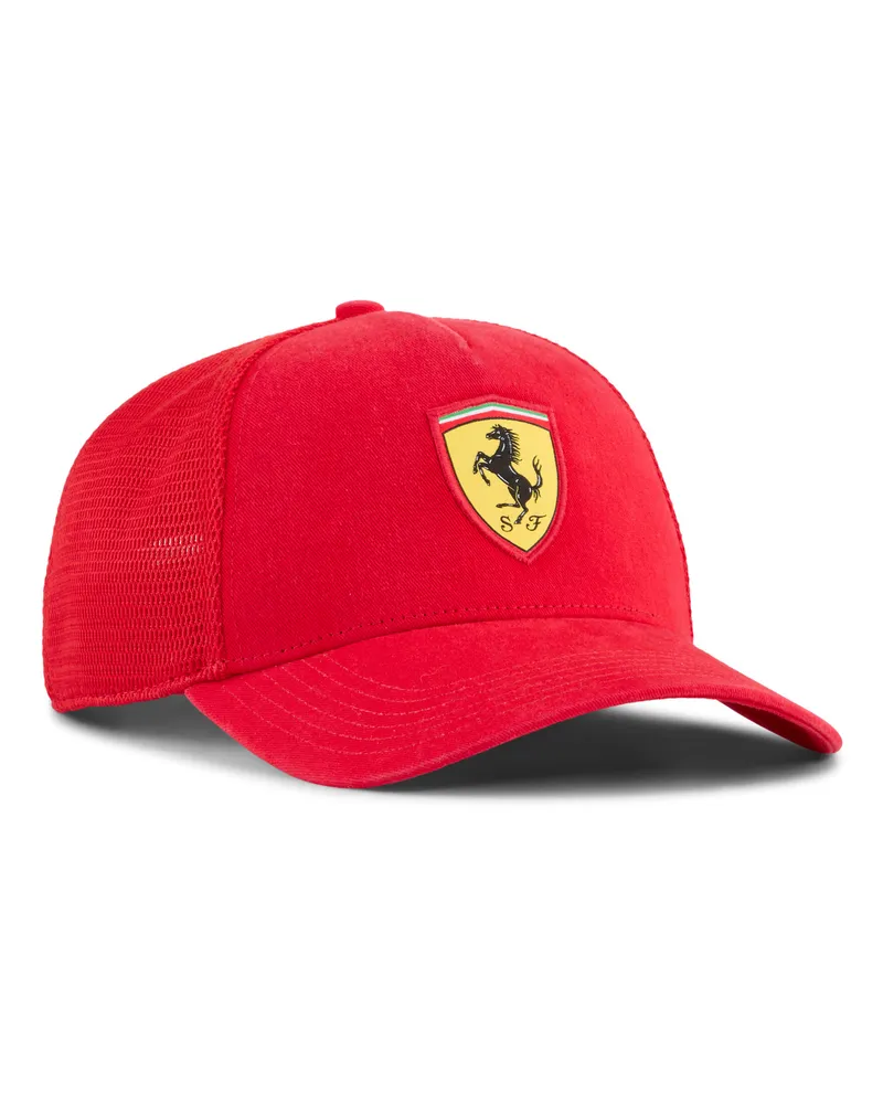 Puma Cappellino stile trucker Scuderia Ferrari, Accessori, Rosso Red