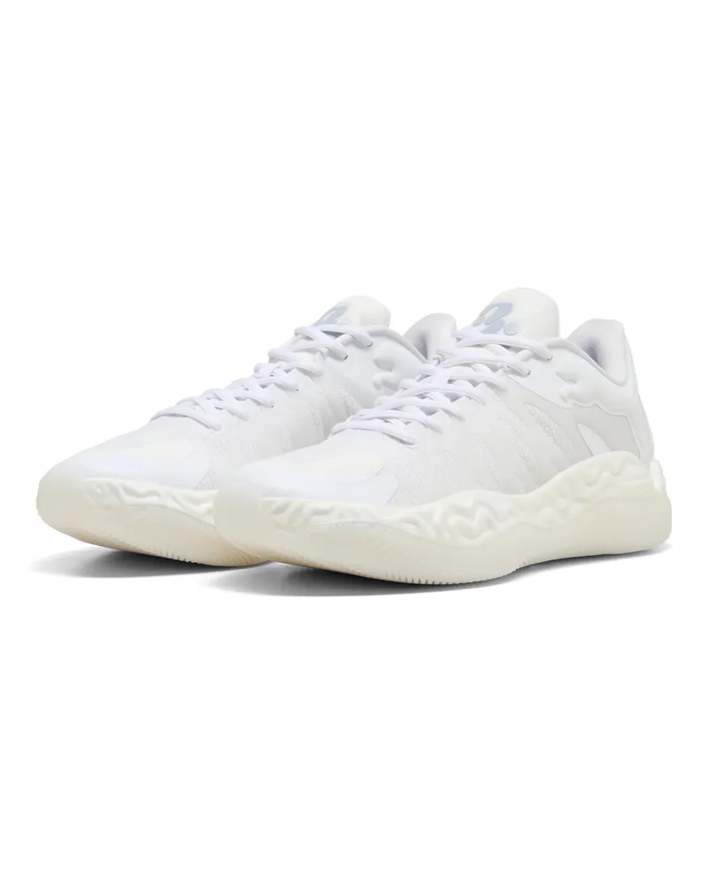 Puma Scarpe da basket con profilo basso HALI 1 unisex, Accessori, Bianco White
