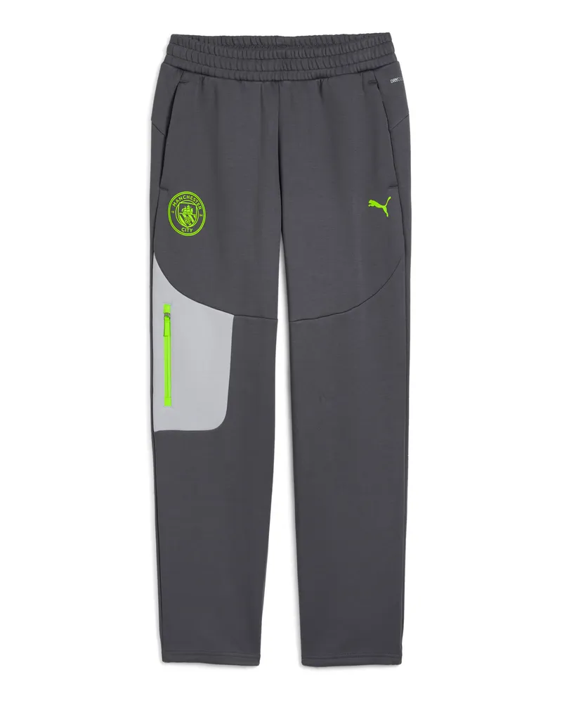 Puma Pantaloni della tuta Manchester City TECH da uomo, Accessori, Grigio Gray
