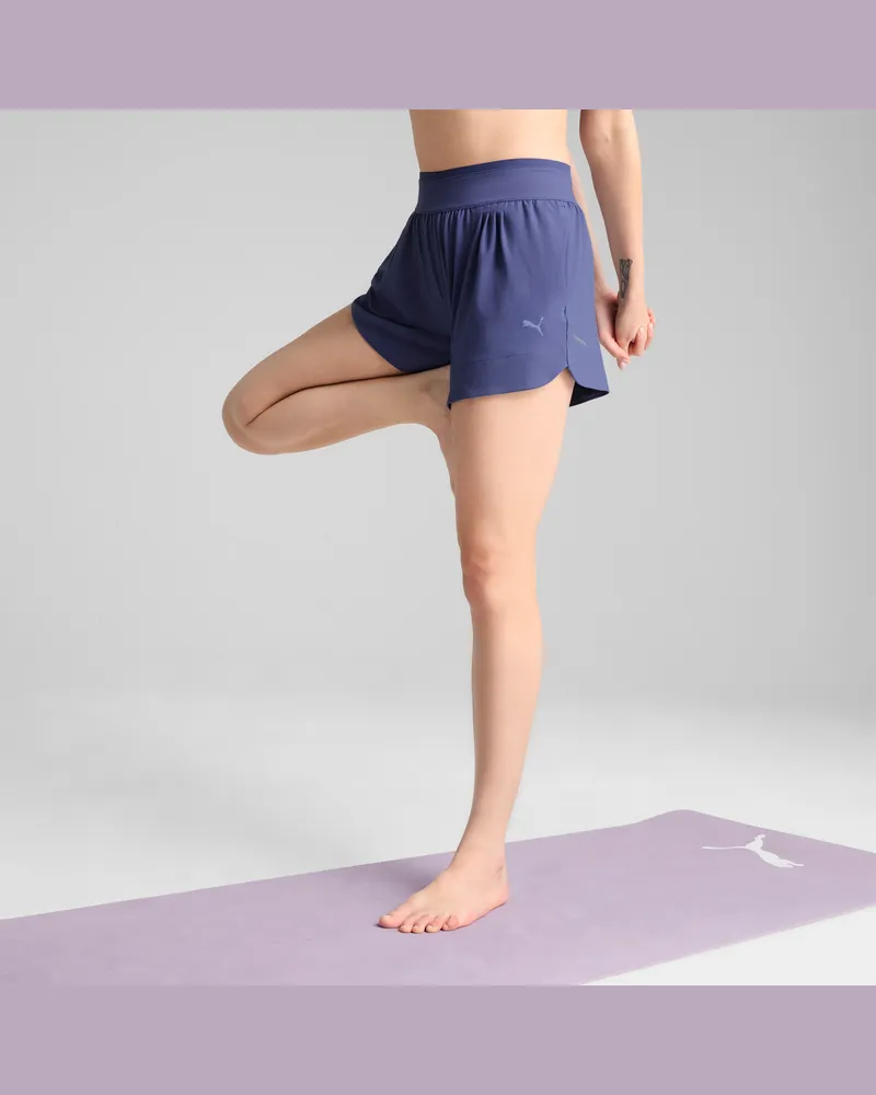 Puma Shorts MOVE CLOUDSPUN da donna, Abbigliamento, Blu Blue