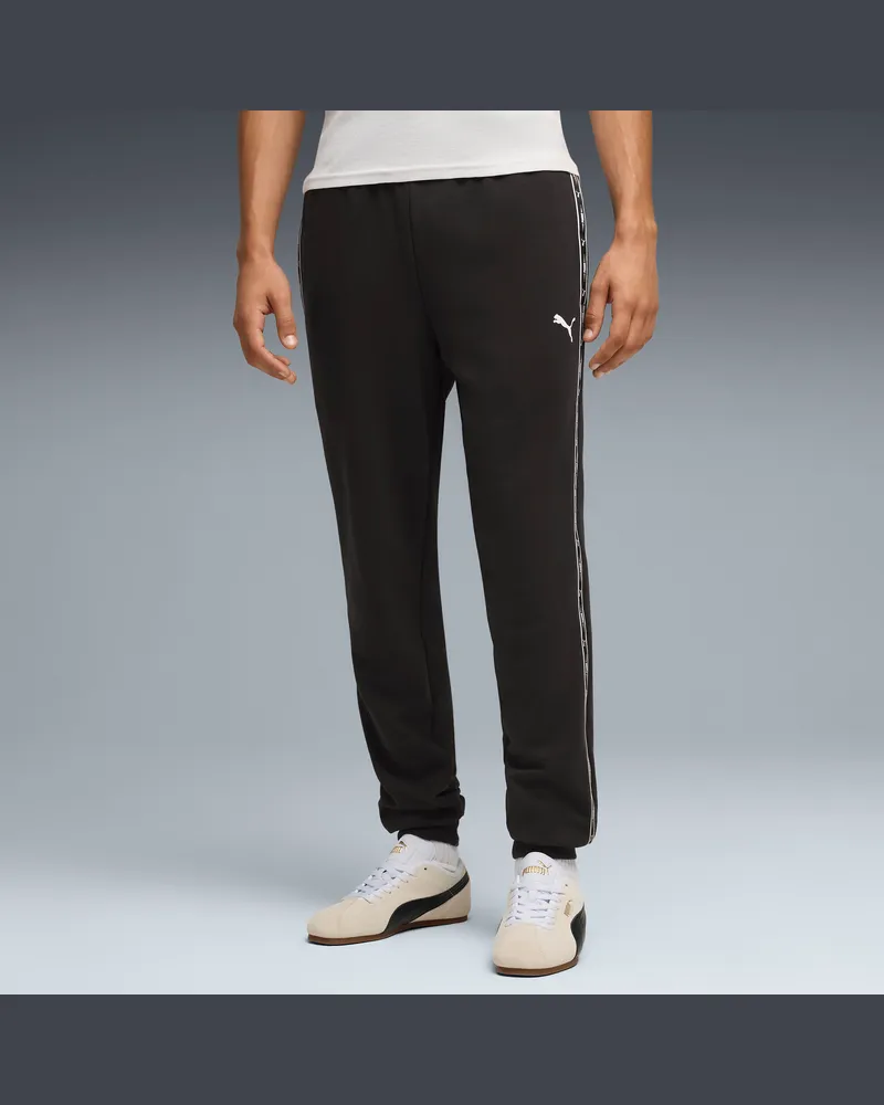 Puma Pantaloni della tuta Essentials Tape da uomo, Abbigliamento, Nero Black