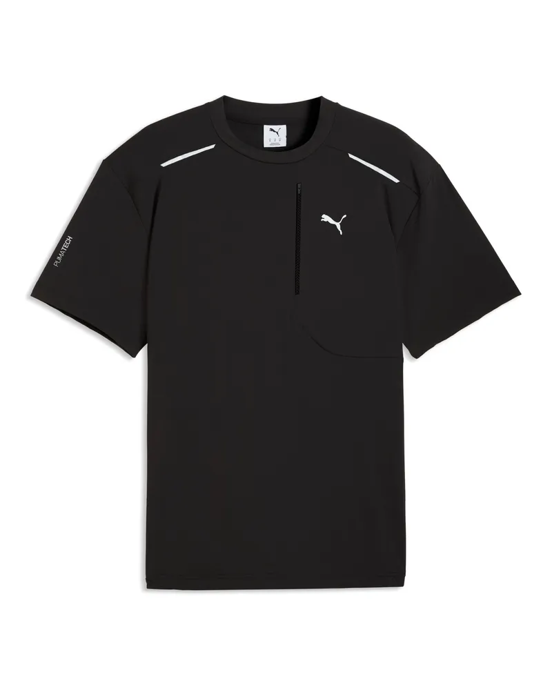 Puma T-shirt TECH dal taglio morbido da uomo, Accessori, Nero Black