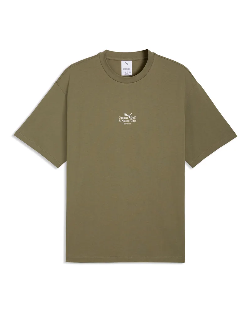 Puma T-shirt da golf  x GUMTREE GOLF & NATURE CLUB Pardoides da uomo, Accessori, Verde Green