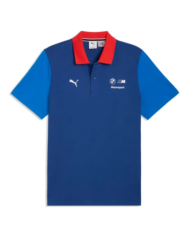 Puma Polo BMW M MOTORSPORT Essentials da uomo, Accessori, Blu Blue