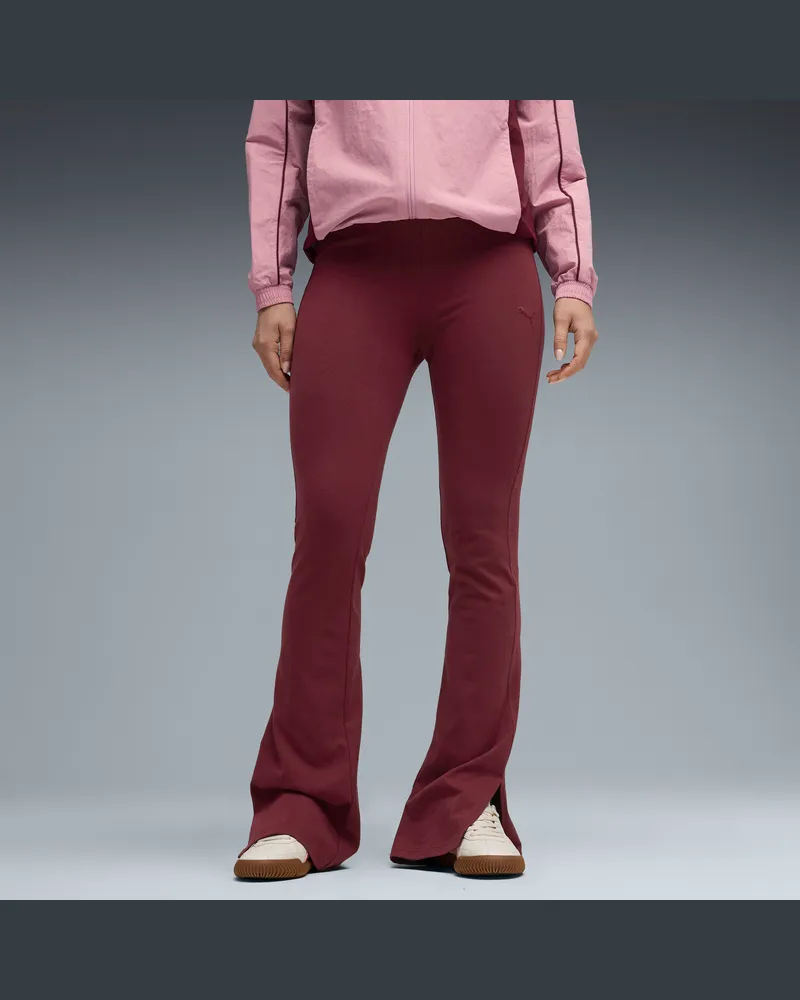 Puma Leggings svasati a vita alta HER da donna, Accessori, Rosso Red