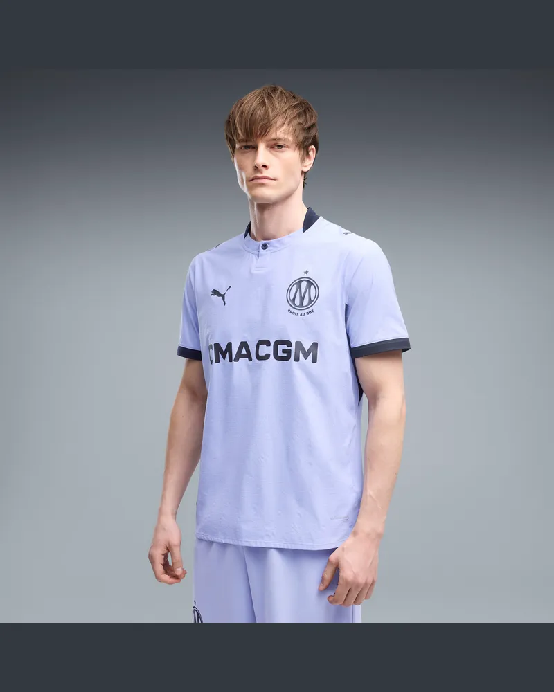 Puma Maglia Third Olympique de Marseille Authentic 26/27 da uomo, Accessori, Viola Purple