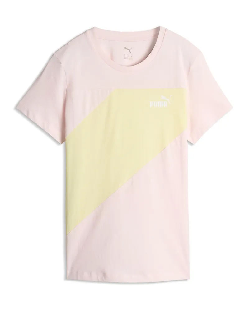 Puma T-shirt  POWER da donna, Abbigliamento, Rosa Pink