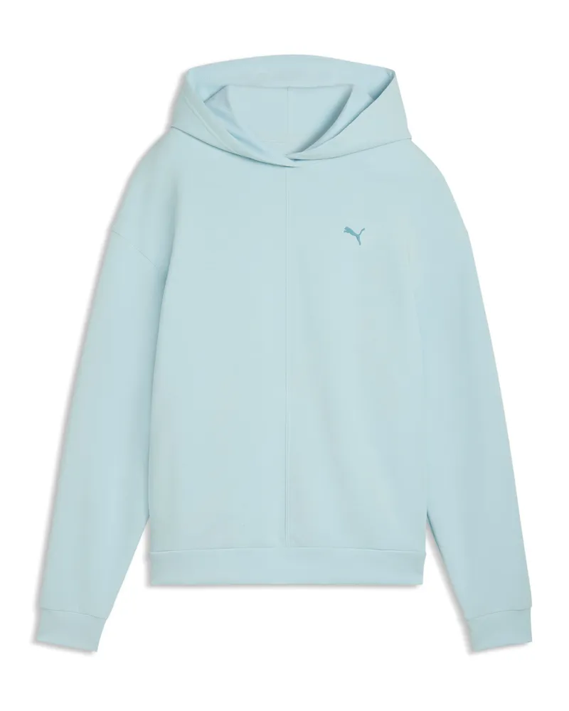 Puma Felpa con cappuccio CLOUDSPUN da donna, Abbigliamento, Blu Blue