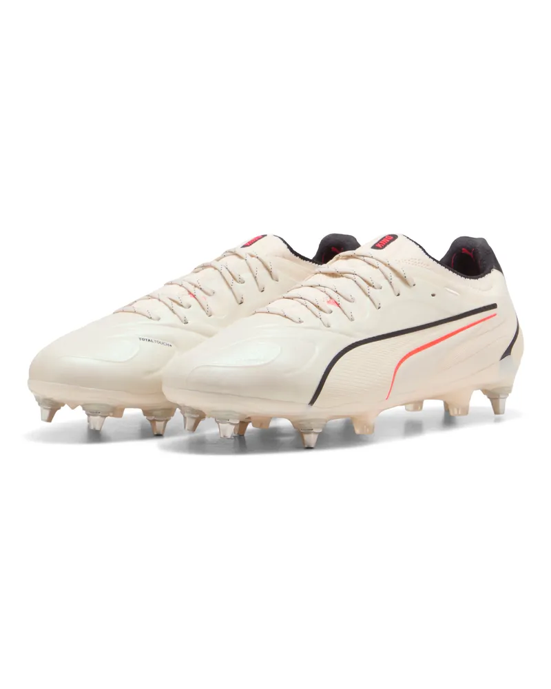 Puma Scarpe da calcio KING 20 ULTIMATE MxSG unisex, Accessori, Beige Beige