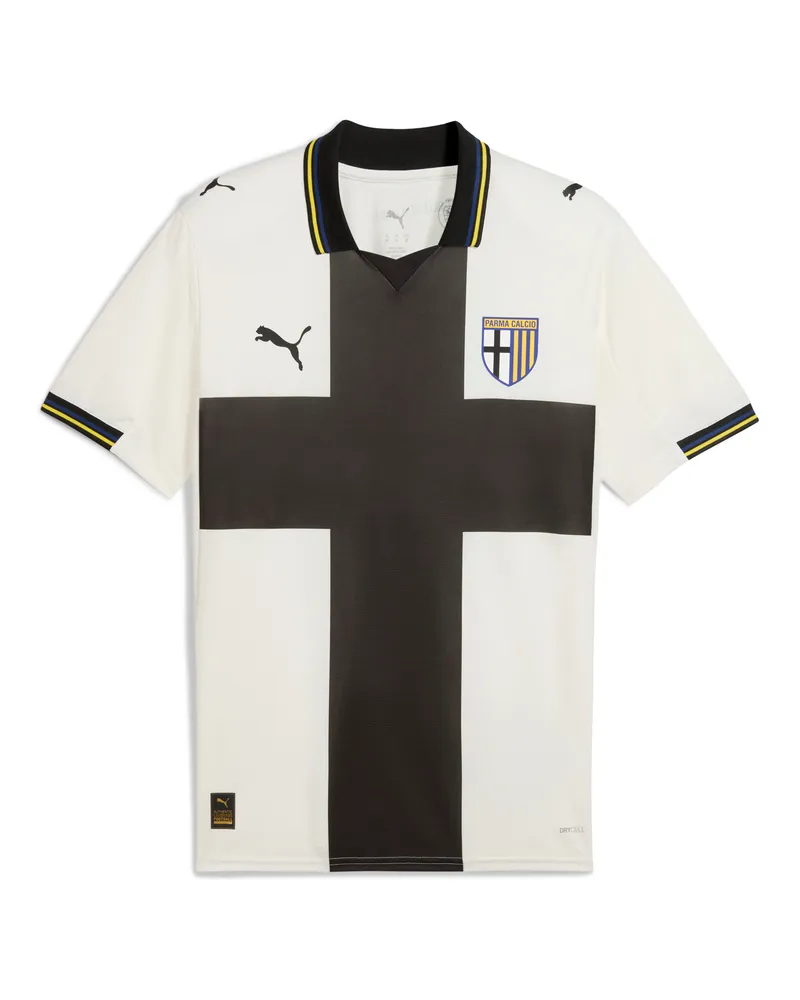 Puma Maglia gara Home Parma Calcio da uomo, Accessori, Bianco White