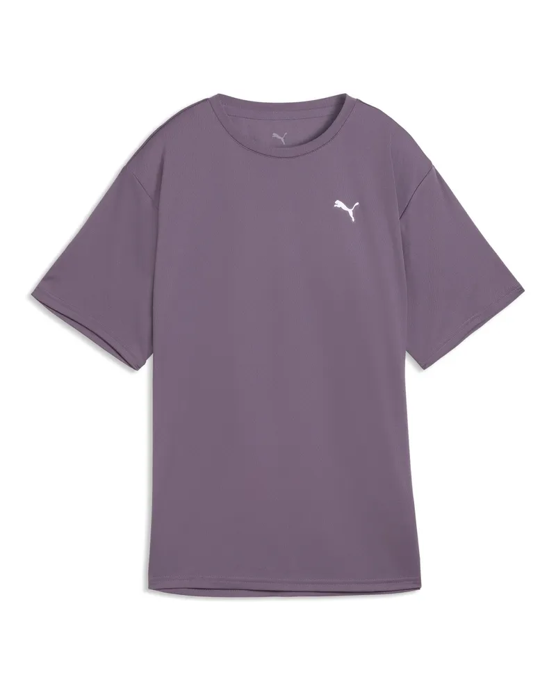 Puma T-shirt da training Chrome da donna, Abbigliamento, Viola Purple