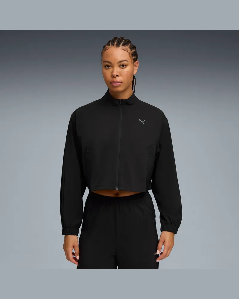 Puma Giacca sportiva da donna, Abbigliamento, Nero Black