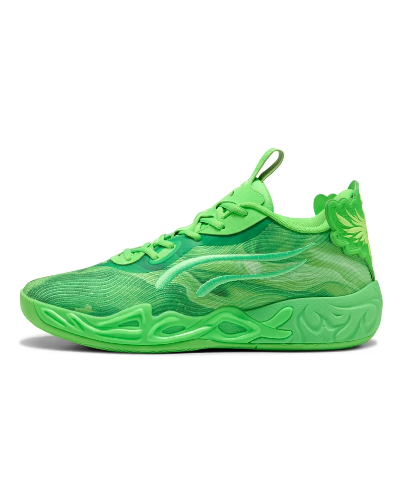 Puma Scarpe da basket MB.04 Lo Team unisex, Scarpe, Verde Green
