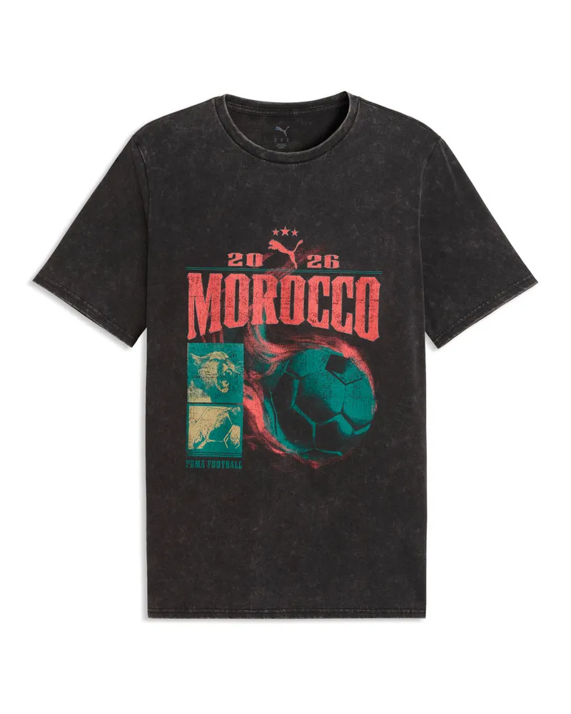 Puma T-shirt Fanpack 90s dal taglio morbido da uomo, Accessori, Nero Black