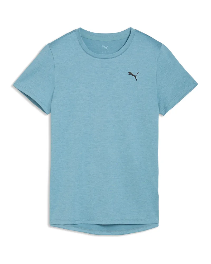 Puma T-shirt TAD ESSENTIALS Heather da donna, Abbigliamento, Blu Blue