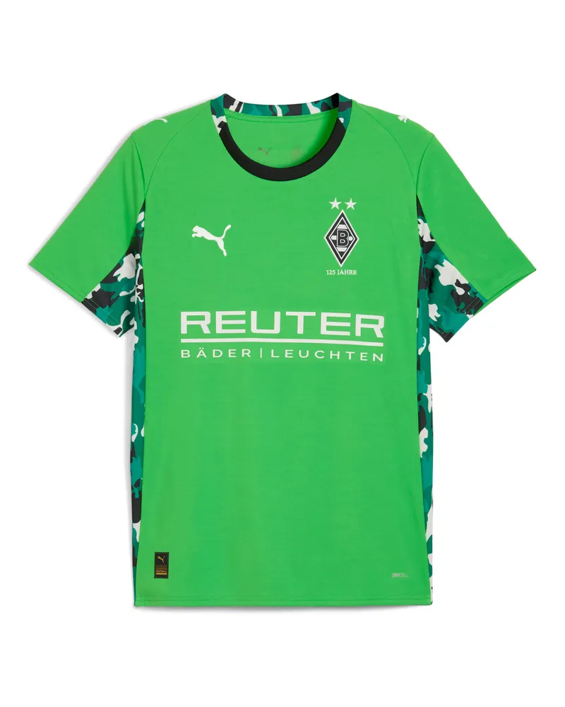 Puma Maglia gara Away Borussia Mönchengladbach 25/26 da uomo, Accessori, Verde Green