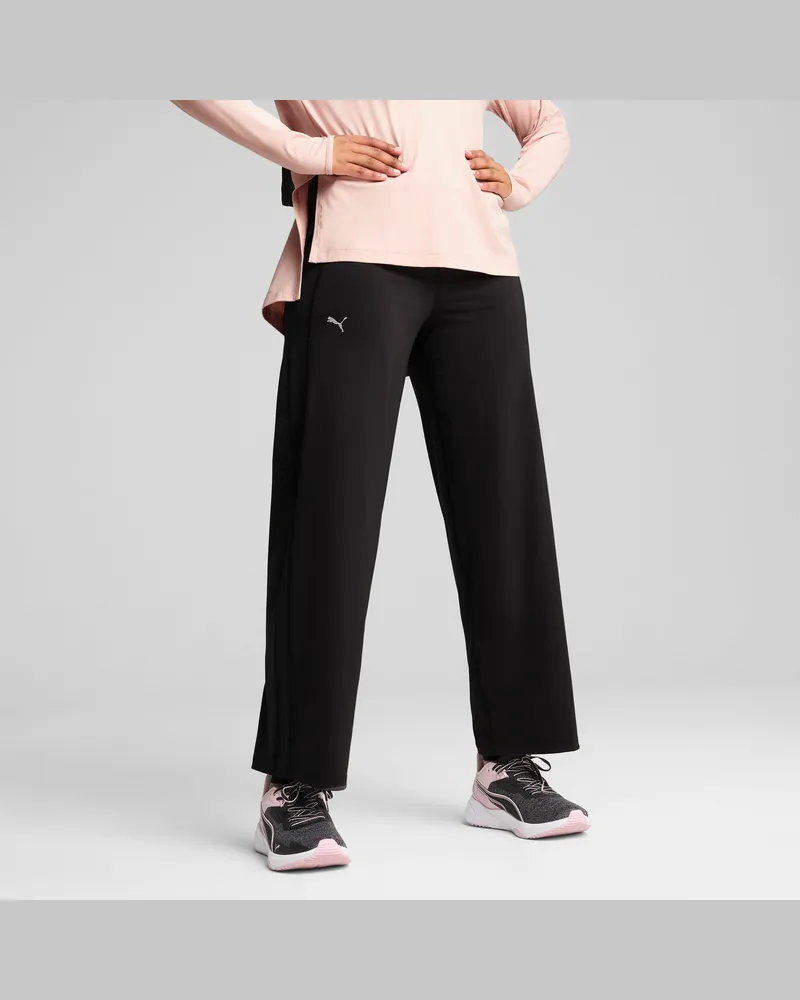 Puma Pantaloni MODEST Donna, Abbigliamento, Nero Black