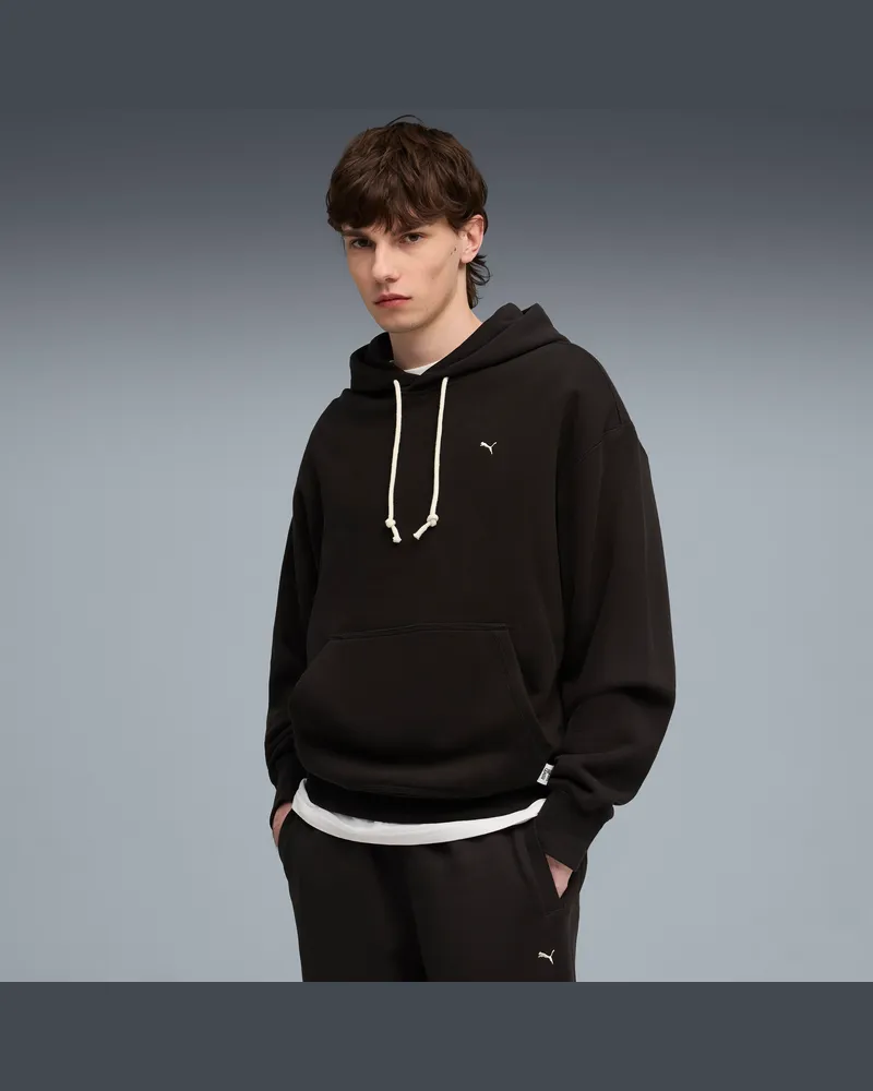 Puma Felpa con cappuccio MMQ da uomo, Accessori, Nero Black