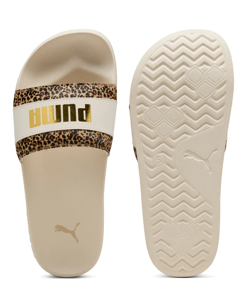 Puma Ciabatte Leadcat 2.0 Animal Flair da donna, Scarpe, Bianco White