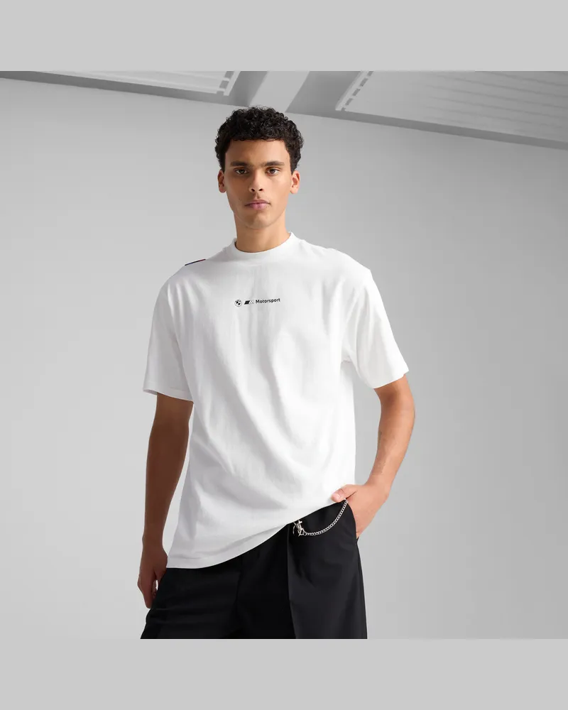 Puma T-shirt grafica BMW Motorsport Lifestyle da uomo, Abbigliamento, Bianco White
