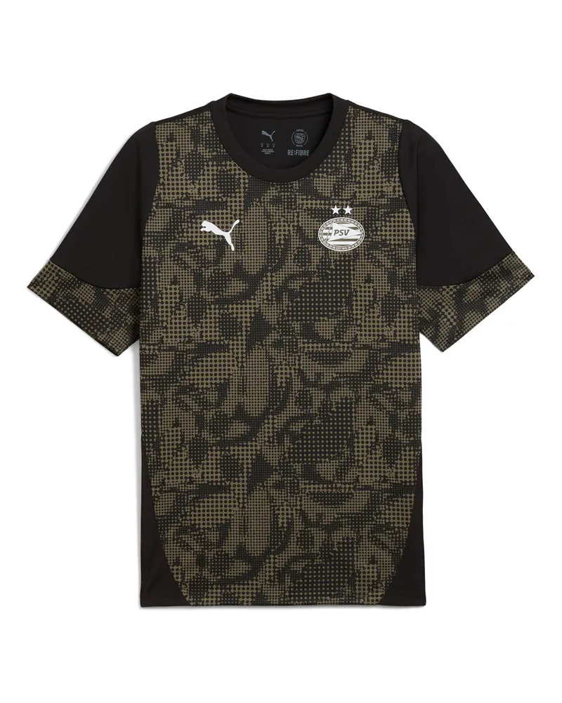 Puma Maglia da allenamento PSV Eindhoven da uomo, Accessori, Nero Black