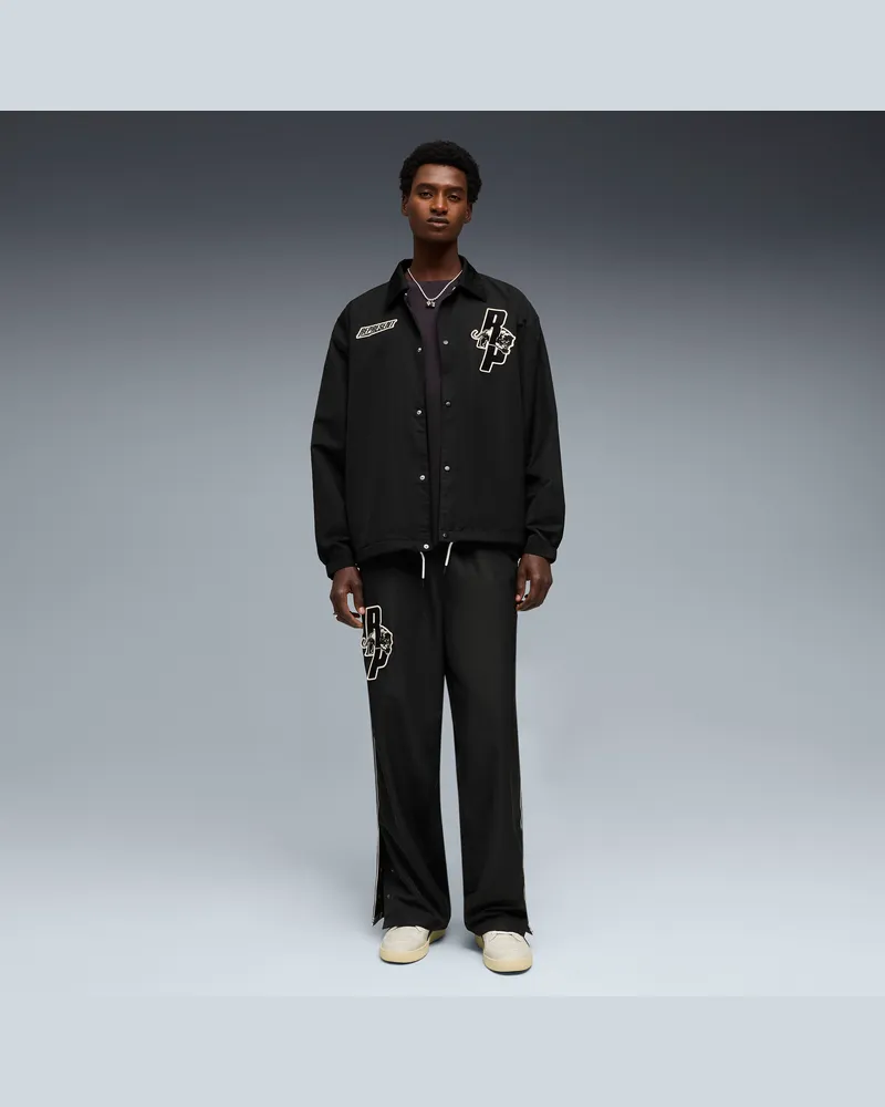 Puma Pantaloni  x REPRESENT da uomo, Abbigliamento, Nero Black