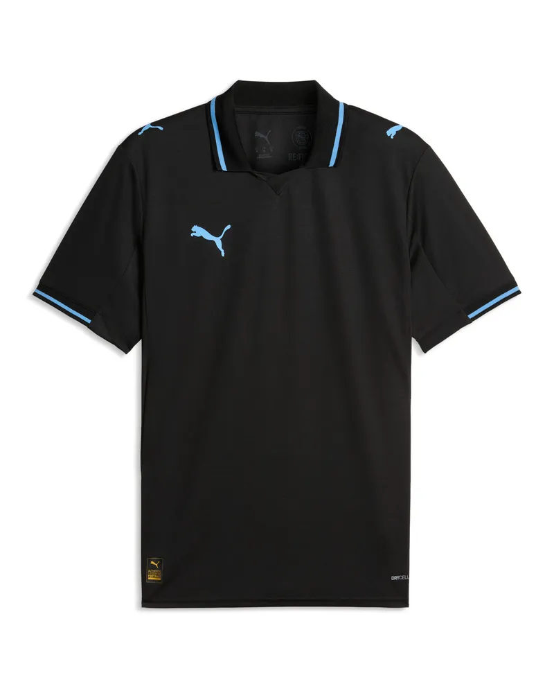 Puma Maglia gara Away Malmö FF da uomo, Abbigliamento, Nero Black