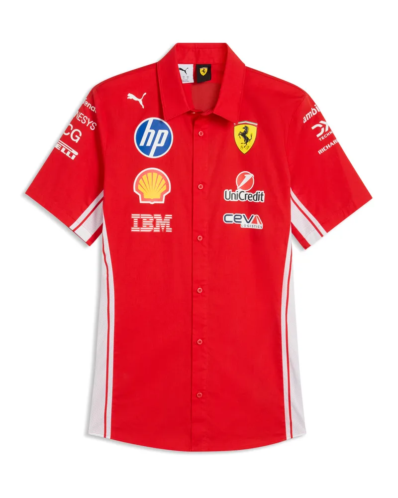 Puma Camicia Scuderia Ferrari HP unisex, Accessori, Rosso Red