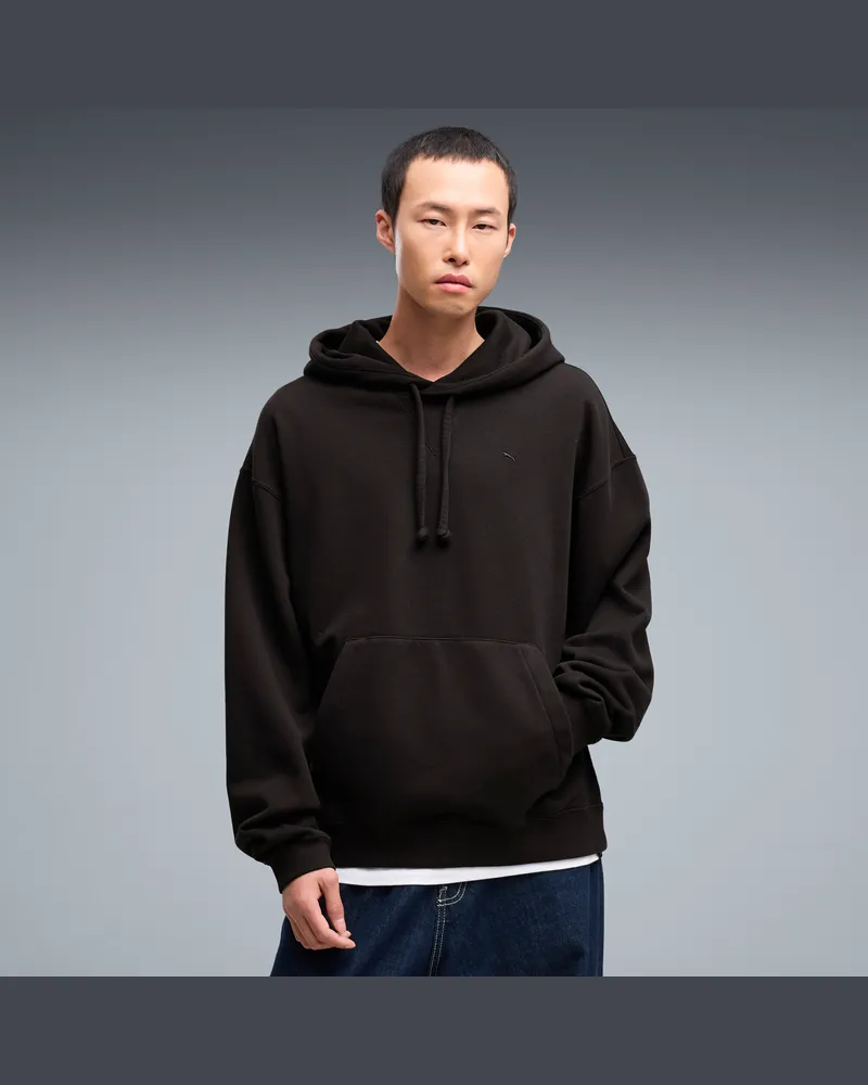 Puma Felpa con cappuccio con grafica High Spirits dal taglio morbido da uomo, Accessori, Nero Black