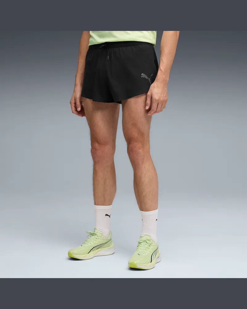 Puma Shorts da running Lightspeed ULTRAWEAVE 2" da uomo, Abbigliamento, Nero Black