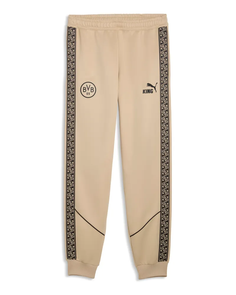Puma Pantaloni Borussia Dortmund KING Anthem da uomo, Accessori, Beige Beige