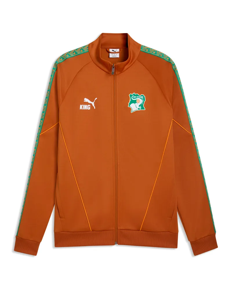 Puma Giacca Costa d’Avorio KING Anthem da uomo, Accessori, Marrone Brown